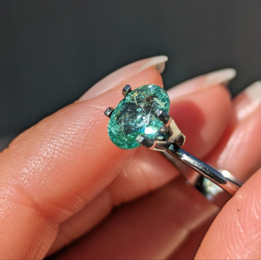 🌴🌊Summer Sale!🌊🌴Certified Seafoam Paraiba Tourmaline - Picture 6 of 10